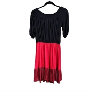 Rebecca Minkoff 5h331067 Colorblock 1/2 Sleeve Dress